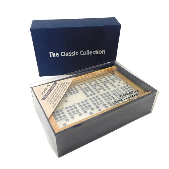 New Set of Dominoes Double Nines Sealed in Box Tournament Size - Picture 1 of 4